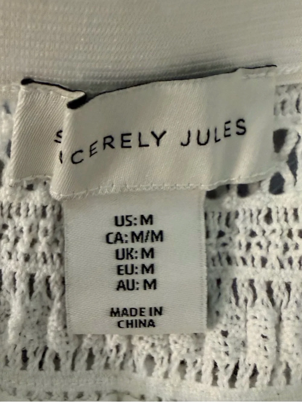 Sincerly Jules White Tiered Maxi Skirt with Smocked Waist - Picture 4 of 6